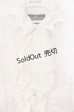 画像2: h.NAOTO / ナイトメアー・ビフォア・クリスマス ブラウス M ホワイト O-25-10-28-094-HN-BL-IG-OS