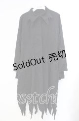 STIGMATA / ランダムシャツワンピース  ブラック O-25-10-28-098-GO-OP-IG-OS