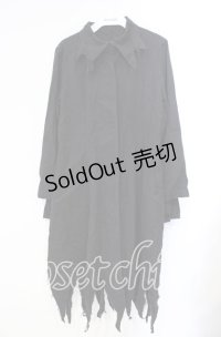 STIGMATA / ランダムシャツワンピース  ブラック O-25-10-28-098-GO-OP-IG-OS