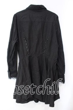 画像3: KILL STAR / Gothic Black Button-Up Corset Dress ドレス XL ブラック O-25-10-28-099-SL-OP-IG-OS