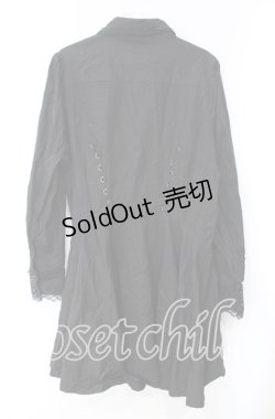 画像3: KILL STAR / Gothic Black Button-Up Corset Dress ドレス XL ブラック O-25-10-28-099-SL-OP-IG-OS