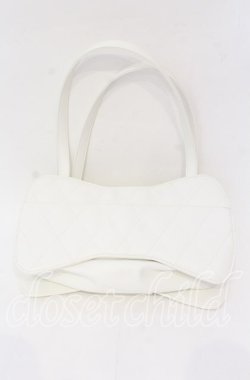 画像4: Angelic Pretty / キルティング宝石リボンバッグ  シロ O-25-10-28-008-AP-BG-IG-OS