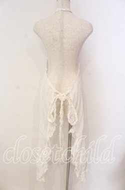 画像5: PINK HOUSE / ポケット付きタックエプロン  シロ O-25-10-28-010-LO-OP-IG-OS