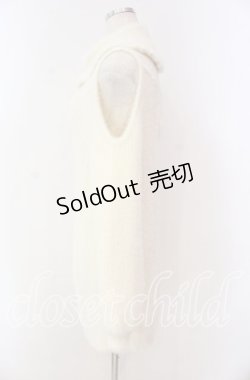 画像2: LIZ LISA / フェザー肩あきニットワンピース  オフ O-25-10-28-011-LO-OP-IG-OS