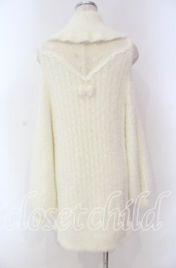 画像3: LIZ LISA / フェザー肩あきニットワンピース  オフ O-25-10-28-011-LO-OP-IG-OS