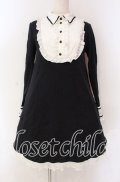 Angelic Pretty / Vintageカットワンピース  クロ×シロ O-25-10-28-015-AP-OP-IG-OS