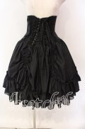 ATELIER PIERROT / バッスルコルセットスカート  ブラック O-25-10-28-018-EL-SK-IG-OS