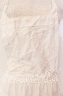 画像2: WONDERFUL WORLD / タックエプロン  シロ O-25-10-28-019-LO-OP-IG-OS