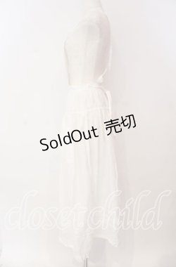 画像4: WONDERFUL WORLD / タックエプロン  シロ O-25-10-28-019-LO-OP-IG-OS