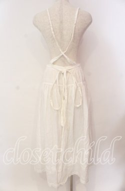 画像5: WONDERFUL WORLD / タックエプロン  シロ O-25-10-28-019-LO-OP-IG-OS