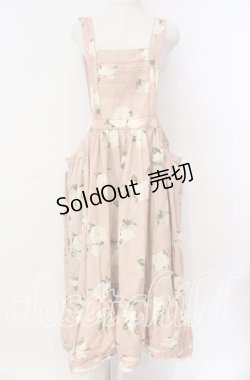 画像1: PINK HOUSE / ドットローズエプロン【お直しあり】  ピンク O-25-10-28-020-LO-OP-IG-OS