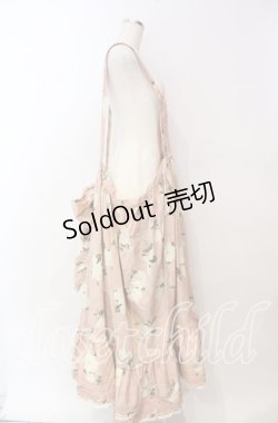 画像3: PINK HOUSE / ドットローズエプロン【お直しあり】  ピンク O-25-10-28-020-LO-OP-IG-OS