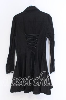 画像3: KILL STAR / Gothic Black Button-Up Corset Dress ドレス M ブラック O-25-10-29-033-SL-OP-IG-OS