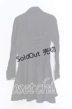 画像3: KILL STAR / Gothic Black Button-Up Corset Dress ドレス M ブラック O-25-10-29-033-SL-OP-IG-OS