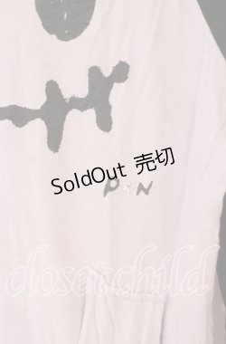 画像2: PEACE NOW / エビィちゃんラグランカットソー M ラベンダー×ブラック O-25-10-29-035-PU-TO-IG-OS