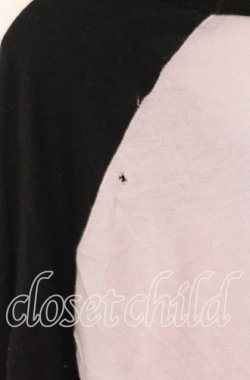 画像5: PEACE NOW / エビィちゃんラグランカットソー M ラベンダー×ブラック O-25-10-29-035-PU-TO-IG-OS