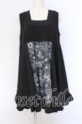 Qutie Frash / プレミアムセット2024-朧月-　ベビードールワンピース  ブラック O-25-10-29-006-QU-TO-IG-OS