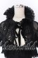 画像2: KILL STAR / Ambrose Party Dress Lace Cape XL ブラック O-25-10-29-043-SL-TO-IG-OS (2)