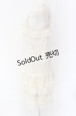 画像3: axes femme / レースティアードキャミワンピース  ベージュ O-25-10-29-053-AX-TO-IG-OS