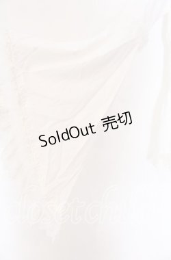 画像4: Triple fortune / シャーリングブラウス(長袖) M ホワイト O-25-10-29-058-EL-BL-IG-OS