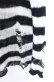 画像2: KILL STAR / Pugsley Knit Sweater XL ブラック×ホワイト O-25-10-29-060-SL-TO-IG-OS (2)