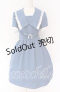 MILK / シェリーdress  ブルー O-25-10-29-061-ML-OP-OW-OS