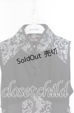 画像3: Qutie Frash / チャイナ後ろロングワンピース  ブラック O-25-10-29-008-QU-OP-IG-OS