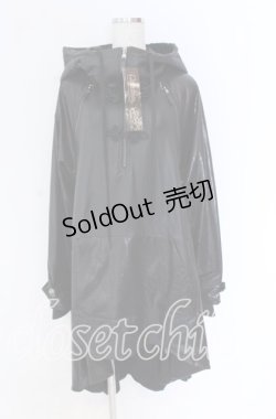 画像1: Qutie Frash / Aラインプルオーバー  ブラック O-25-10-29-074-QU-JA-IG-OS