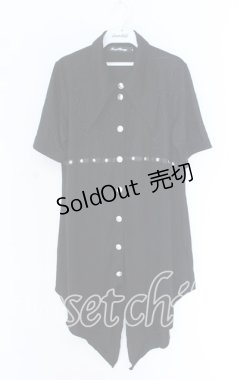 画像1: SEX POT ReVeNGe / 蝙蝠襟ワンピース M ブラック O-25-10-29-079-SP-OP-IG-OS