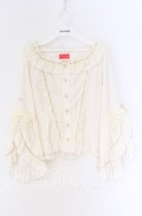 BABY,THE STARS SHINE BRIGHT / Marie Antoinetteドットブラウス  生成り O-25-10-29-080-BA-BL-IG-OS