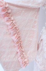 画像4: Hoshibako Works / 月影の待ちびと和様セットアップワンピース  ピンク O-25-10-29-081-LO-OP-IG-OS (4)