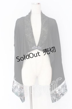 画像1: Qutie Frash / 4店舗限定カーディガン  ブラック O-25-10-29-010-QU-TO-IG-OS