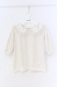 m petit by misako / 丸襟プルオーバー M アイボリー O-25-10-29-085-LO-TO-IG-ZT512