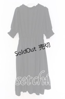 画像3: m petit by misako / AMレースアップワンピース M クロ O-25-10-29-090-LO-OP-IG-OS