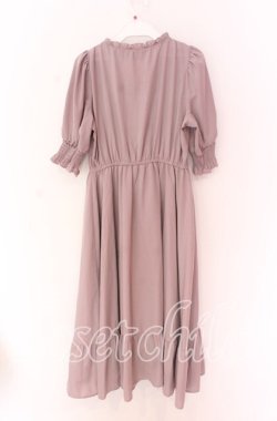 画像2: m petit by misako / AMレースアップワンピース M ピンク O-25-10-29-091-LO-OP-IG-OS