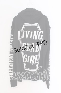 画像2: KILL STAR / LIVING DEAD GIRLフーディ L クロ O-25-10-29-093-SL-TO-OW-OS