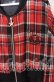 画像2: NieR Clothing / ANGEL WING RED CHECKERED ZIP OUTER アウター  レッド×ブラック O-25-10-29-099-PU-JA-IG-OS (2)