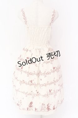 画像3: Innocent World / おさんぽ柄ジャンパースカート M キナリ O-25-10-29-102-IW-OP-OW-OS