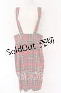 HEIHEI / 吊りスカート  レッド O-25-10-29-113-PU-SK-IG-OS