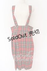 HEIHEI / 吊りスカート  レッド O-25-10-29-113-PU-SK-IG-OS