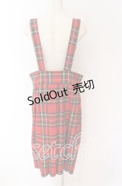 画像3: HEIHEI / 吊りスカート  レッド O-25-10-29-113-PU-SK-IG-OS