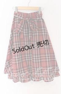 axes femme / 2023年福袋スカート  アカ O-25-10-29-115-AX-OP-IG-OS