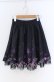 画像1: NieR Clothing / チュール付きMINI SKIRT【Butterfly】スカート  パープル×ブラック O-25-10-29-128-PU-SK-IG-OS (1)