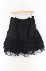 画像2: Angelic Pretty / プリンセスロングペチコート  クロ O-25-10-29-130-AP-SK-IG-OS (2)