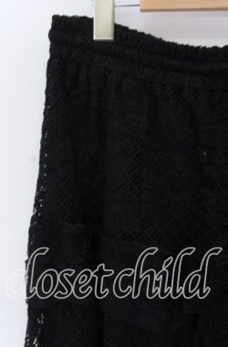 画像2: DARK IN LOVE / Gothic ruffle lace long skirt スカート  ブラック O-25-10-29-131-PU-SK-IG-OS