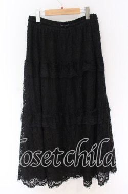 画像3: DARK IN LOVE / Gothic ruffle lace long skirt スカート  ブラック O-25-10-29-131-PU-SK-IG-OS