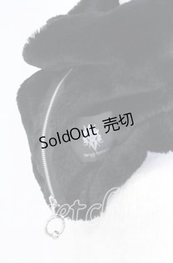 画像2: Drug Honey / ファースヌード  ブラック O-25-10-29-003-PU-ZA-IG-ZT511