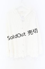 axes femme / ケーブルニットポンチョ M キナリ O-25-10-29-016-AX-JA-OW-ZT477