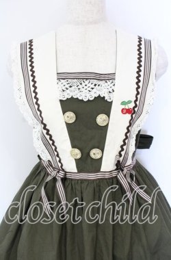 画像2: BABY,THE STARS SHINE BRIGHT / Love and Cherish youジャンパースカート  グリーン O-25-10-29-004-BA-OP-IG-OS