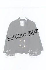 axes femme / マント風ケープジャケット F クロ O-25-10-29-021-AX-TO-OW-OS